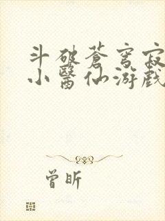 斗破苍穹寂寞的小医仙游戏世界