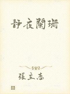 静夜阑珊