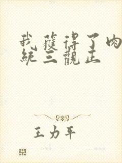 我获得了肉禽系统三观正