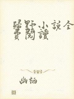 归野小说全文免费阅读