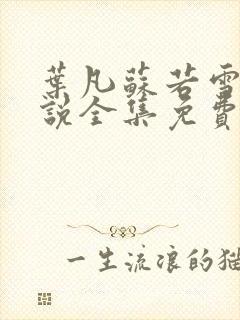 叶凡苏若雪的小说全集免费阅读