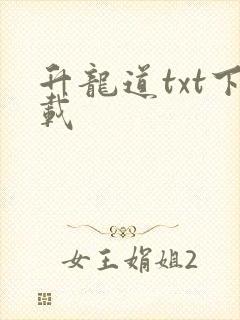 升龙道txt下载