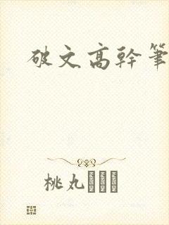 破文高干笔趣阁