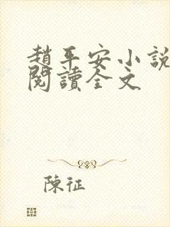 赵平安小说免费阅读全文