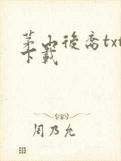 茅山后裔txt下载