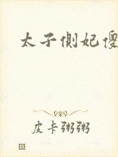 太子侧妃傻乎乎