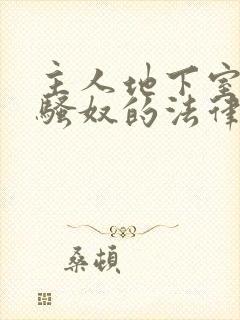 主人地下室惩罚骚奴的法律后果