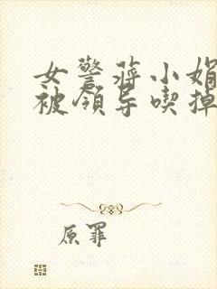 女警蒋小娟的奶被领导吃掉了