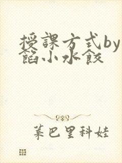 授课方式by肉馅小水饺