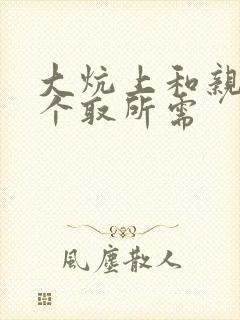 大炕上和亲亲公个取所需封面