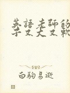 英语老师的小兔子又大又软