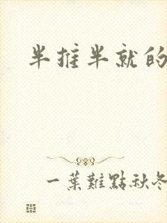 半推半就的以文