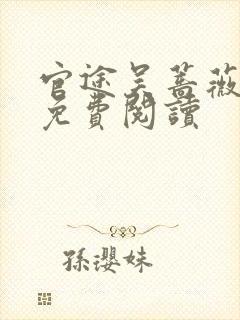 官途吴蔷薇全文免费阅读