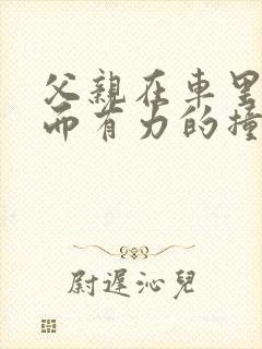 父亲在车里缓慢而有力的撞着