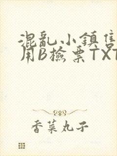 混乱小镇售票员用B检票TXT