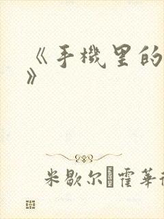 《手机里的秘密》