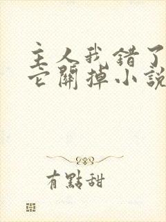 主人我错了请把它关掉小说