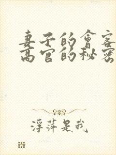 妻子的会客厅 高官的秘密