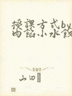 授课方式by 肉馅小水饺