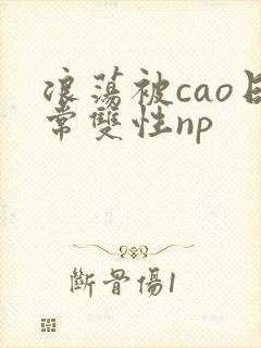 浪荡被cao日常双性np