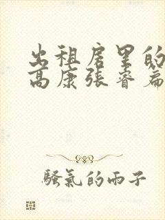 出租房里的交互高康张睿篇