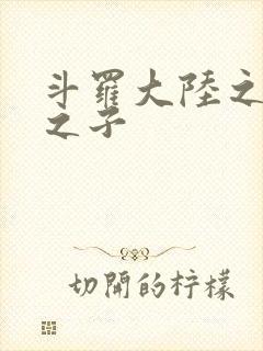 斗罗大陆之七怪之子