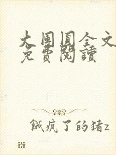 大团圆全文完整免费阅读