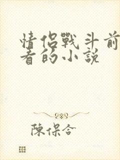 情侣战斗前适合看的小说