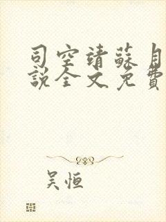 司空靖苏月汐小说全文免费阅读