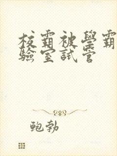 校霸被学霸压实验室试管