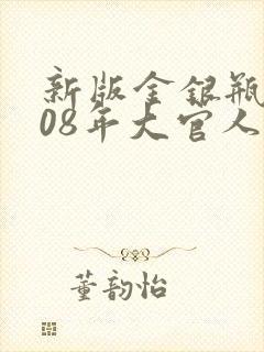 新版金银瓶2008年大官人