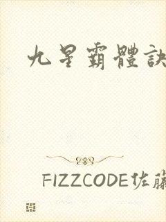 九星霸体诀小说