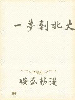 一梦到北大