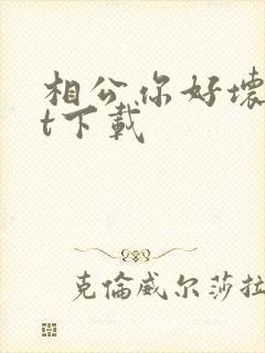 相公你好坏txt下载