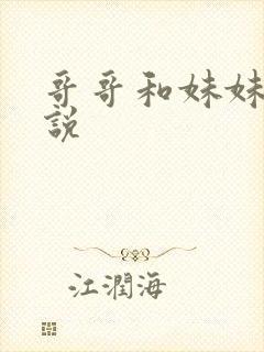 哥哥和妹妹的小说