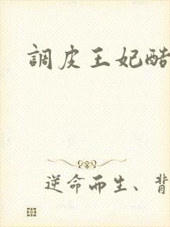 调皮王妃酷王爷