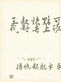 王叔快点可以吗我赶去上班