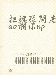 把腿张开老子cao烂你np