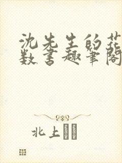 沈先生的花式调数书趣笔阁