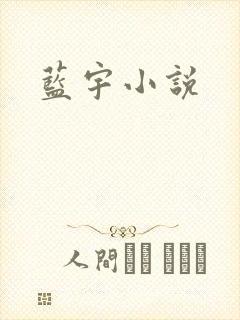 蓝宇小说