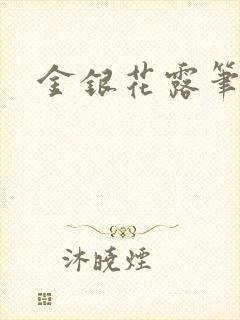 金银花露笔趣阁