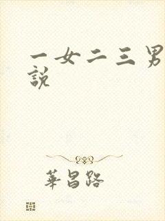 一女二三男事小说