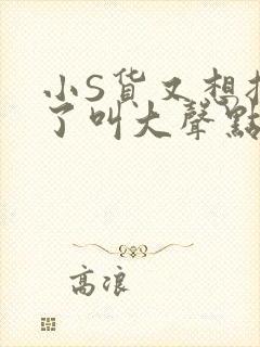 小S货又想挨C了叫大声点小