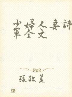 少妇人妻诗雨小军全文