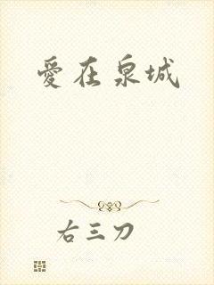 爱在泉城