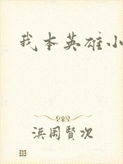 我本英雄小说