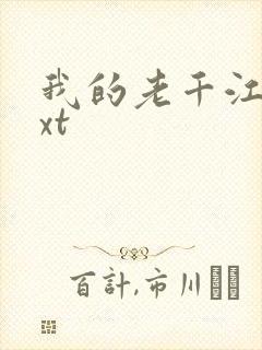 我的老千江湖txt