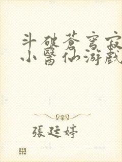 斗破苍穹寂寞的小医仙游戏世界