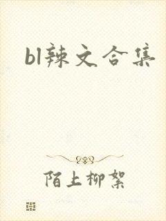 bl辣文合集