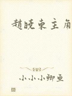 赵晓东主角小说